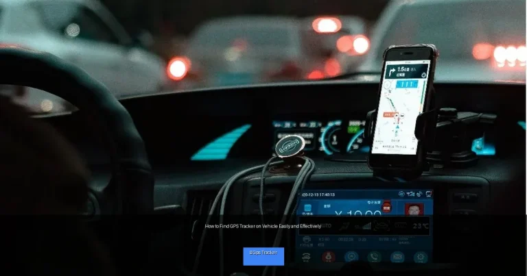 How to Find GPS Tracker on Vehicle Easily and Effectively