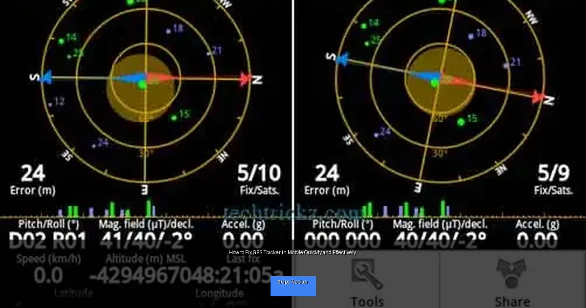 How to Fix GPS Tracker in Mobile Quickly and Effectively