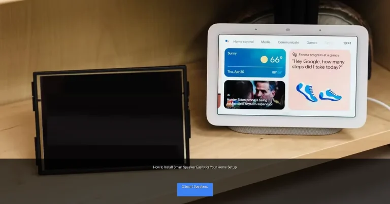 How to Install Smart Speaker Easily for Your Home Setup