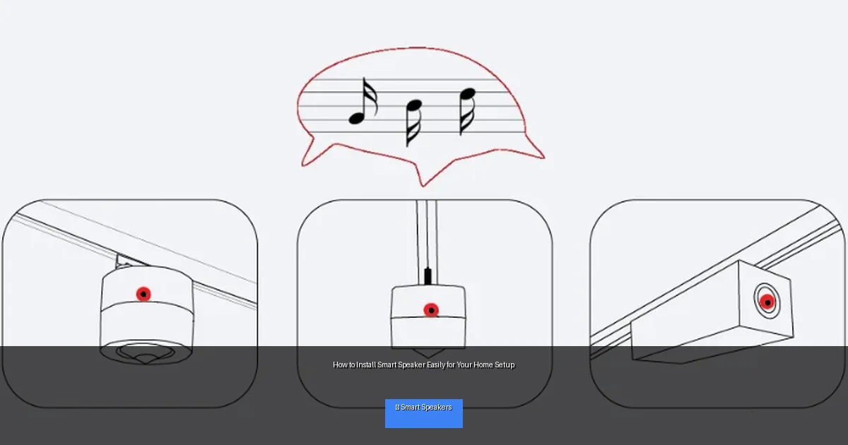 How to Install Smart Speaker Easily for Your Home Setup