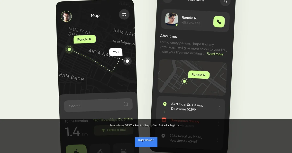 How to Make GPS Tracker App Step by Step Guide for Beginners