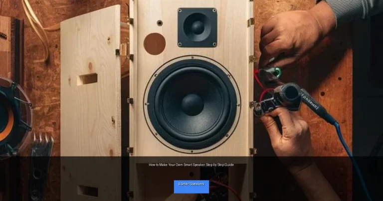 How to Make Your Own Smart Speaker Step by Step Guide