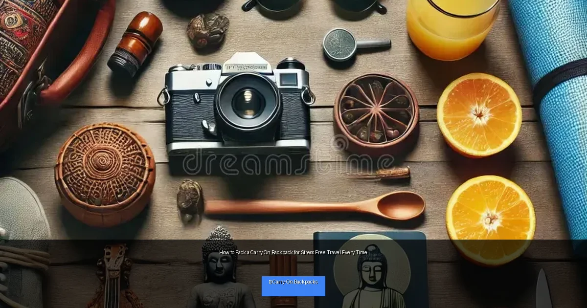 How to Pack a Carry On Backpack for Stress Free Travel Every Time