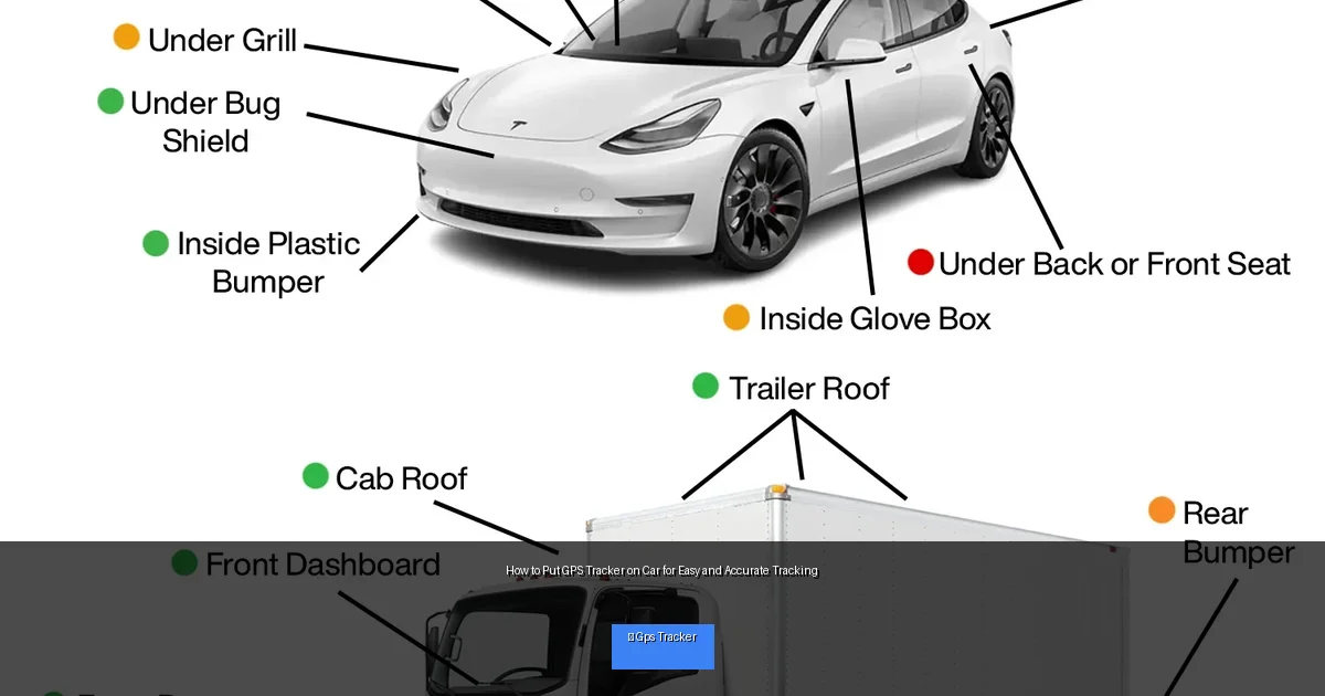 How to Put GPS Tracker on Car for Easy and Accurate Tracking