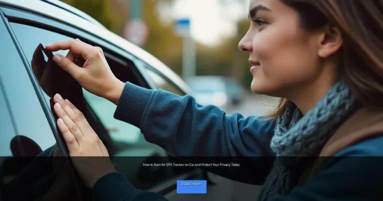 How to Scan for GPS Tracker on Car and Protect Your Privacy Today