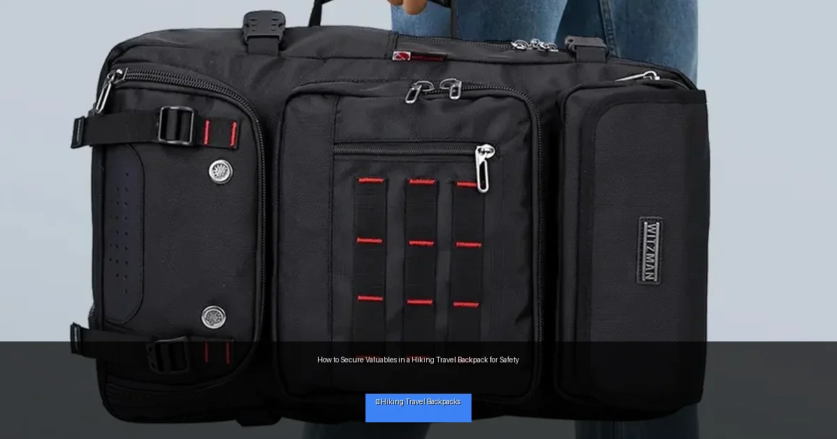 How to Secure Valuables in a Hiking Travel Backpack for Safety