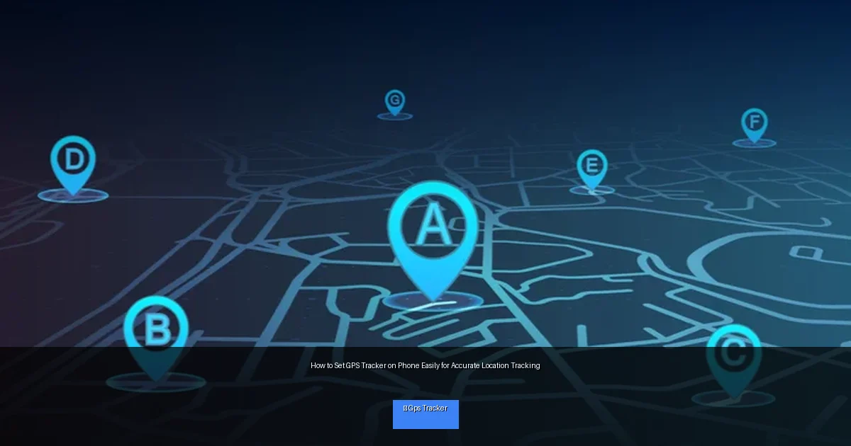 How to Set GPS Tracker on Phone Easily for Accurate Location Tracking
