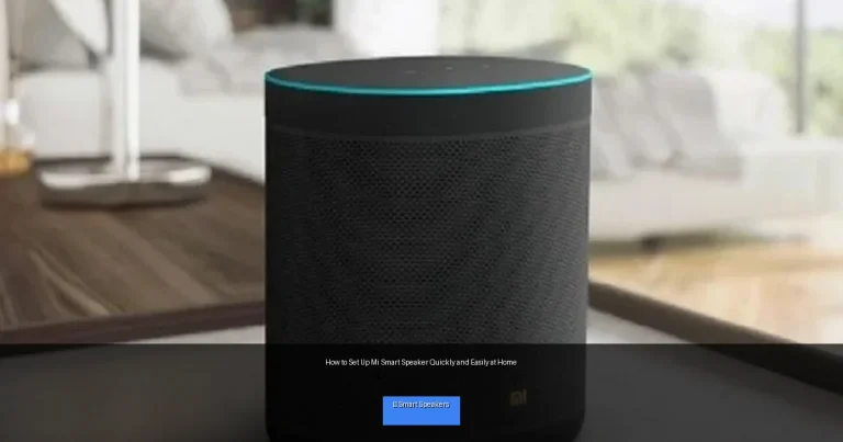 How to Set Up Mi Smart Speaker Quickly and Easily at Home