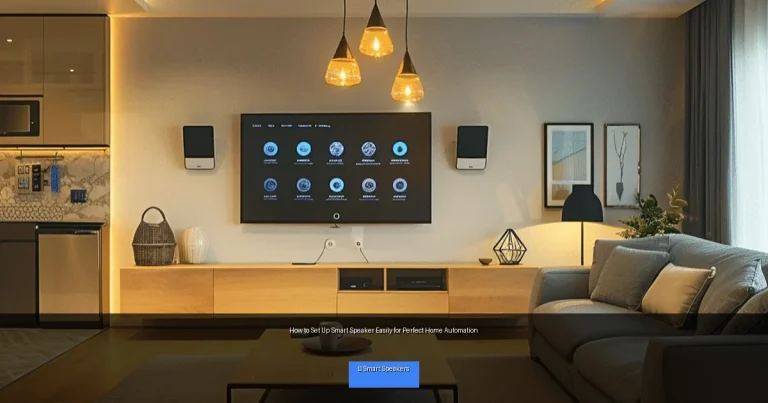 How to Set Up Smart Speaker Easily for Perfect Home Automation