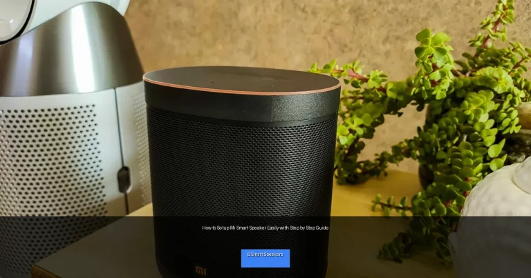 How to Setup Mi Smart Speaker Easily with Step by Step Guide