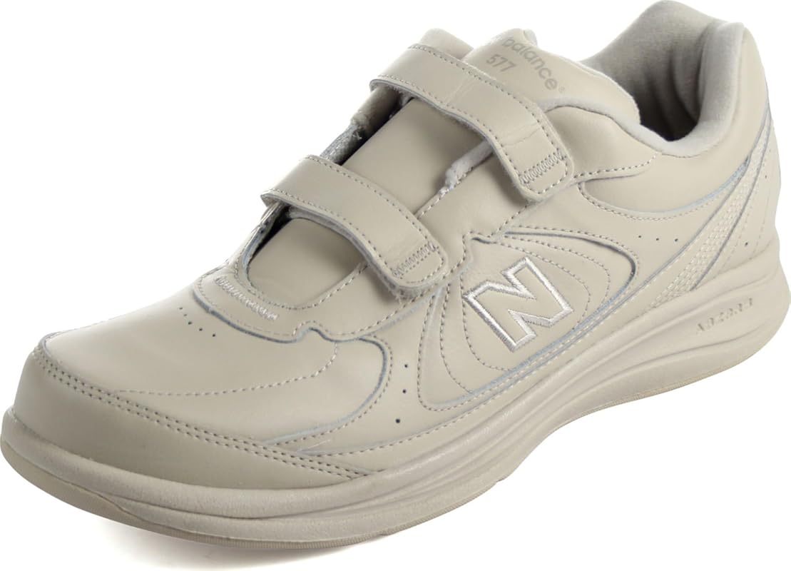 New Balance Men's 577 V1 Hook and Loop Shoes with Easy Closure and Com