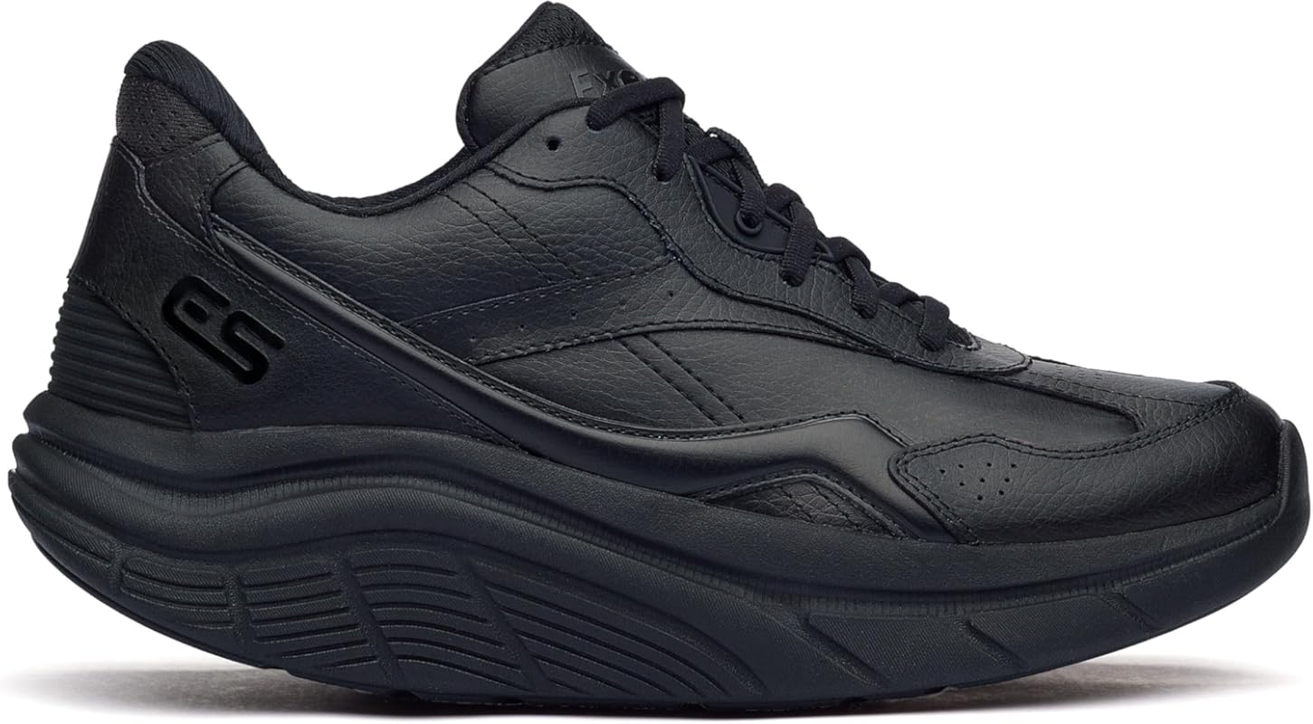 Exersteps Men's Whirlwind 2 Full Rocker Bottom Walking Shoe with Maxim