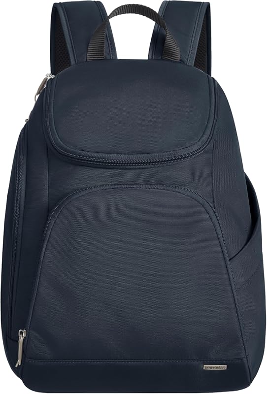 Travelon Anti-Theft Classic Backpack with Slash-Resistant Fabric and L