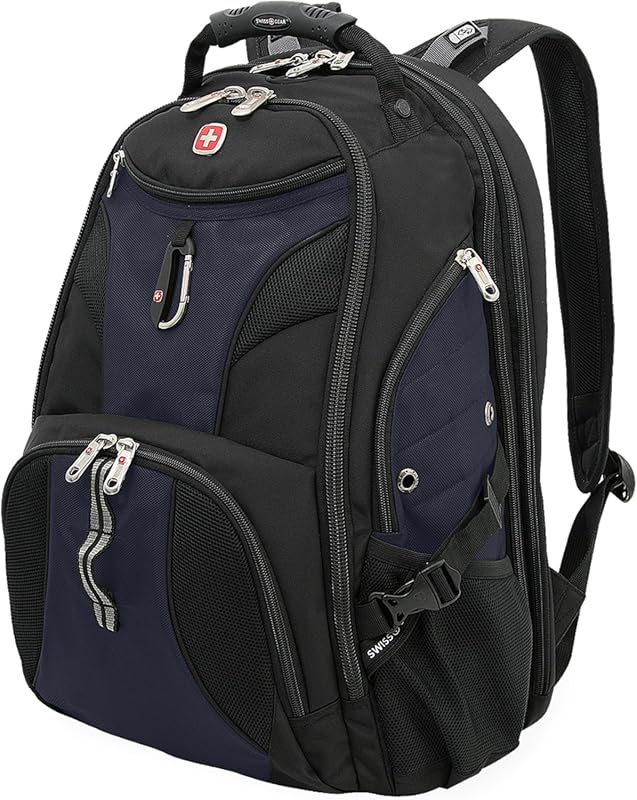 SwissGear 1900 ScanSmart 17” Reflective Laptop Backpack with RFID Prot