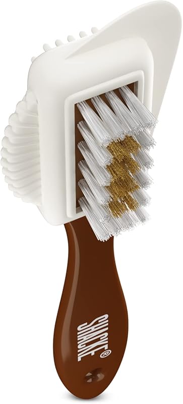 Suede & Nubuck 4-Way Brush Cleaner for Leather Shoes and Accessories –
