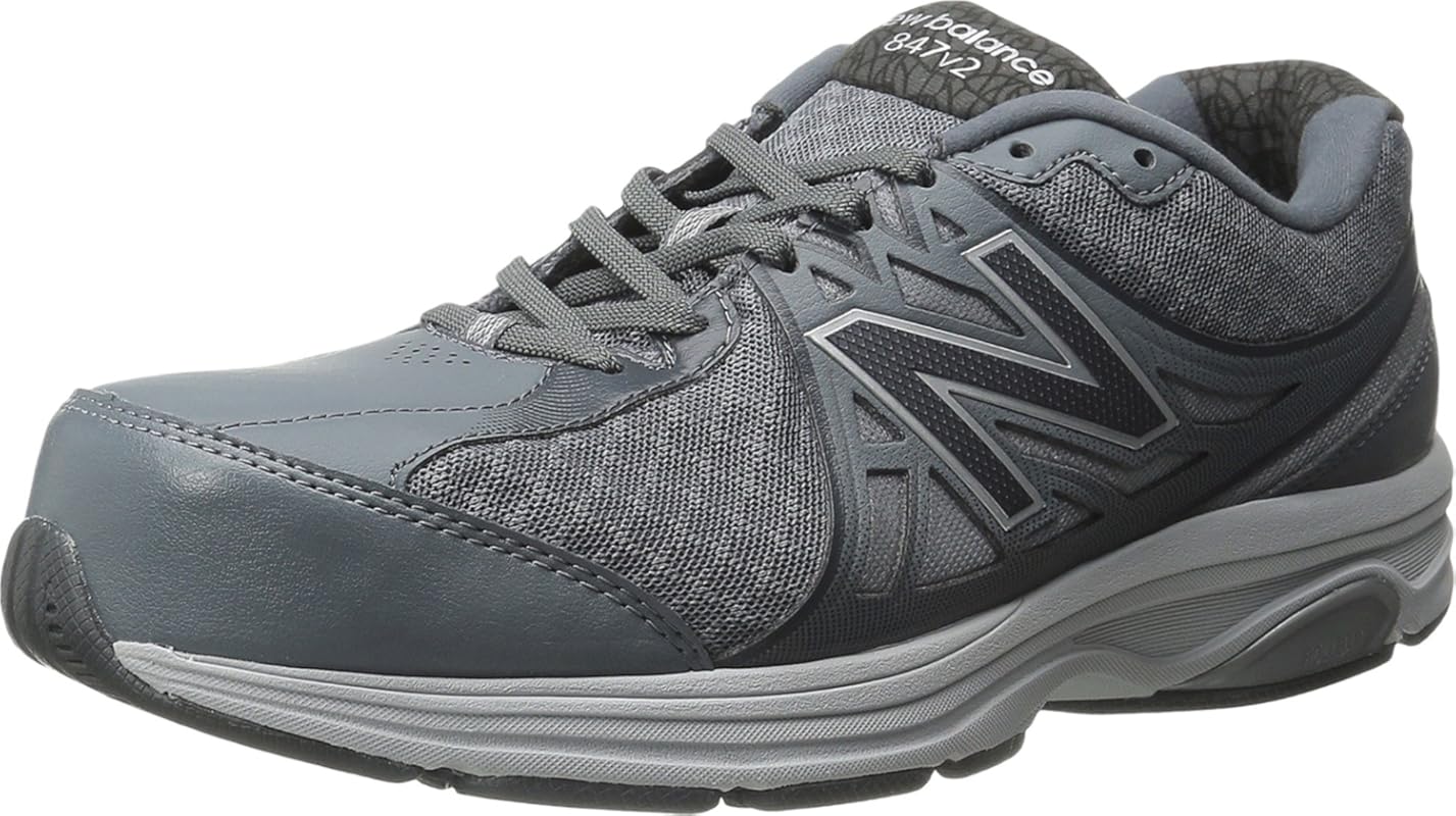 New Balance Men's MW847V2 Walking Shoes with Enhanced Support and Dura
