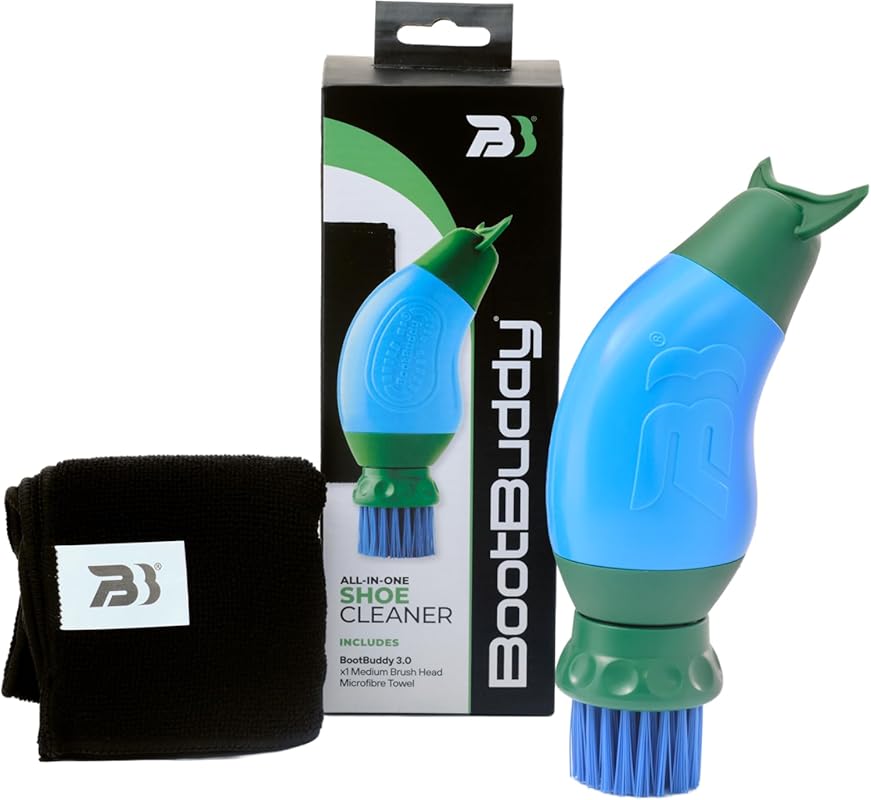 BootBuddy Shoe & Boot Cleaner Brush Kit for Hiking, Golf, Football & R