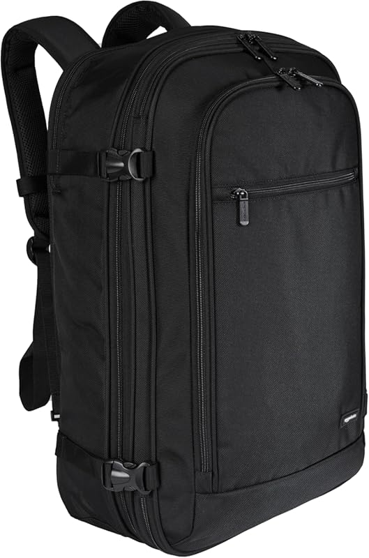 Amazon Basics Expandable 40L Travel Backpack with Laptop Compartment, 
