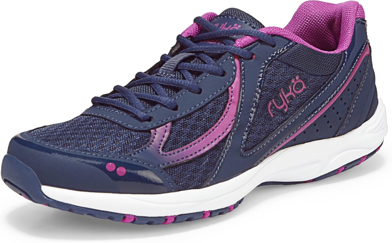 Ryka Women's Dash 3 Walking Shoe Offering Responsive Foam Midsole and 