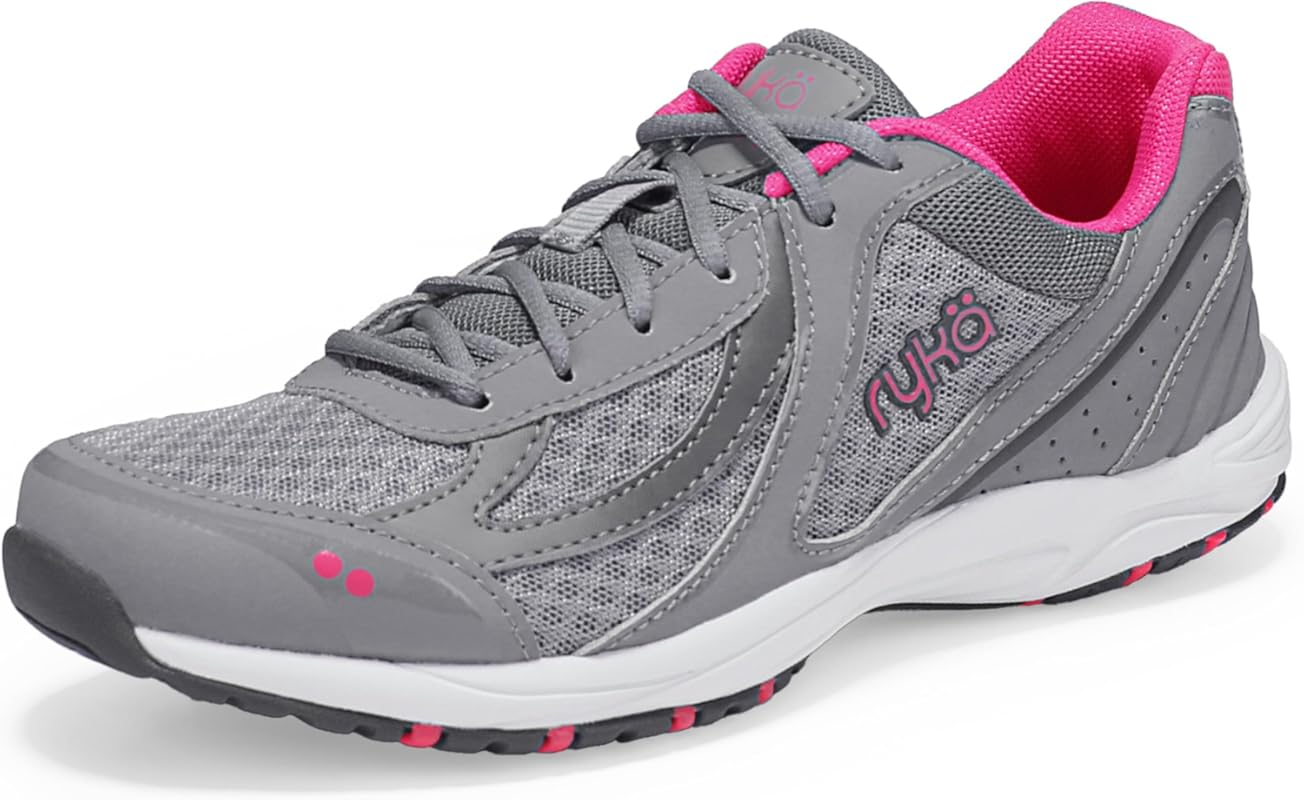 Ryka Women's Dash 3 Walking Shoe Designed for Stability and Support wi