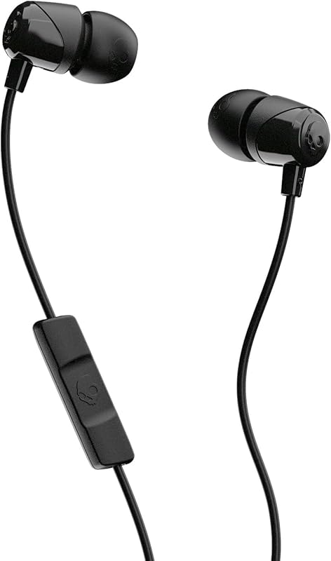 Skullcandy Jib Wired Earbuds with Noise Isolating Fit, In-Line Mic & 3