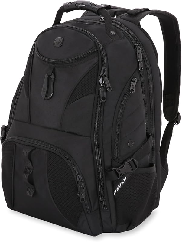 SwissGear 1900 ScanSmart 17” Laptop Backpack with RFID Blocking and Mu