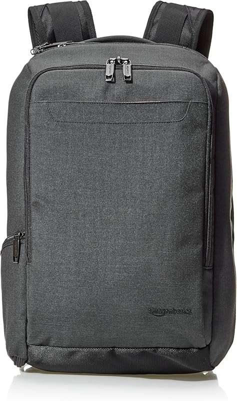 Amazon Basics Slim Carry On Laptop Travel Backpack, Lightweight Overni