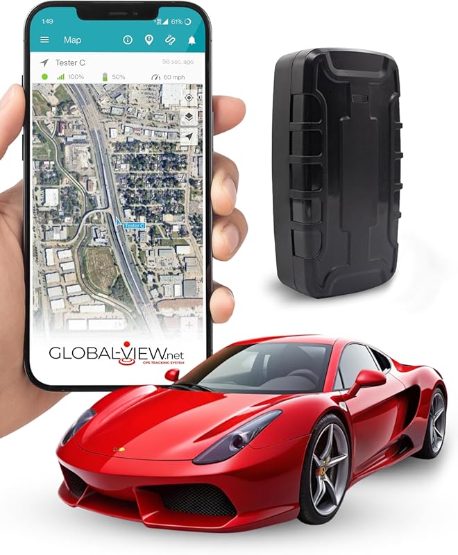 Hidden Magnetic GPS Tracker with Up to 6-Month Battery, Real-Time Trac