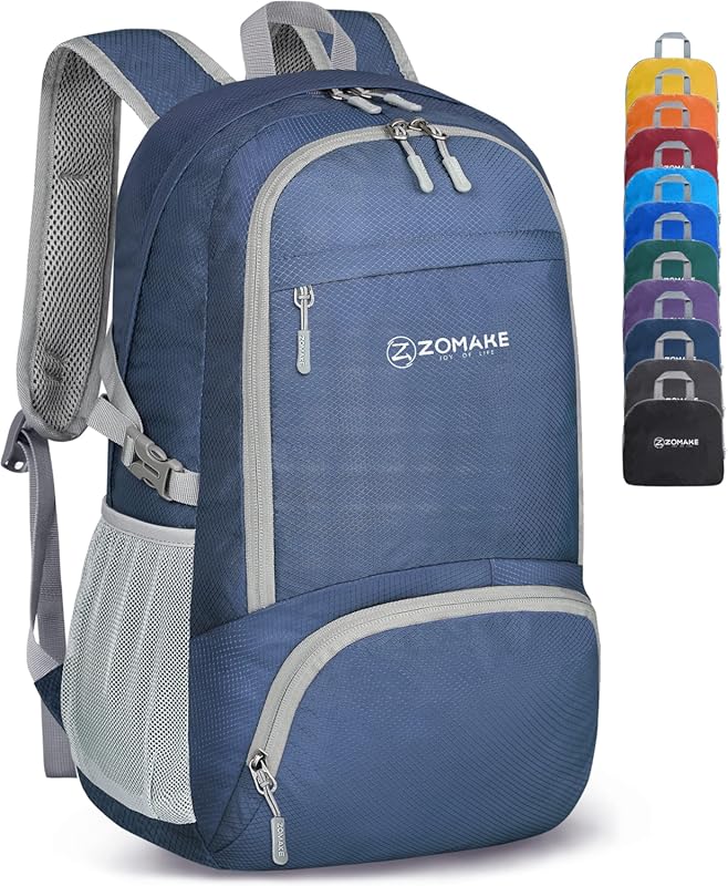 ZOMAKE 30L Lightweight Packable Backpack, Foldable Water Resistant Hik