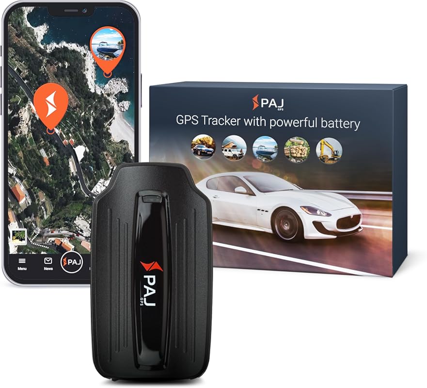 PAJ GPS Power Finder with 90-Day Battery, Magnetic Mount for Vehicles 