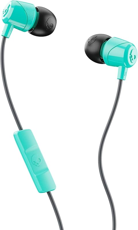Skullcandy Jib Wired Earbuds with 3.5mm AUX, Noise Isolating Fit, In-L