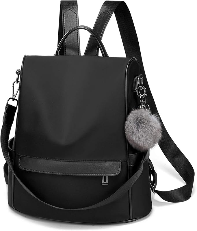 CHERUTY Nylon Anti-Theft Women’s Lightweight Backpack Purse, Perfect f