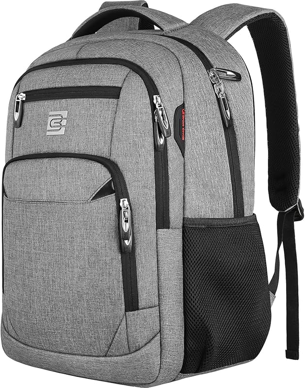 Volher Water-Resistant Slim Anti-Theft Laptop Backpack for Business an