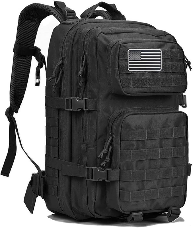 G4Free 45L Military Tactical Backpack with Molle System, 3-Day Assault