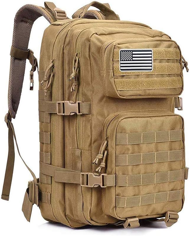 G4Free 45L Military Tactical Backpack with Molle, 3-Day Assault Surviv