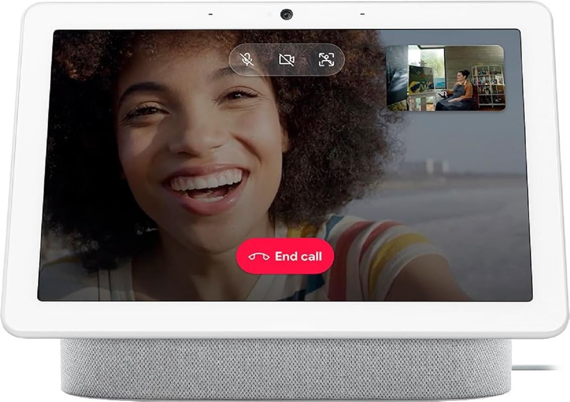 Google Nest Hub Max 10 Inch Smart Display with Google Assistant, Voice