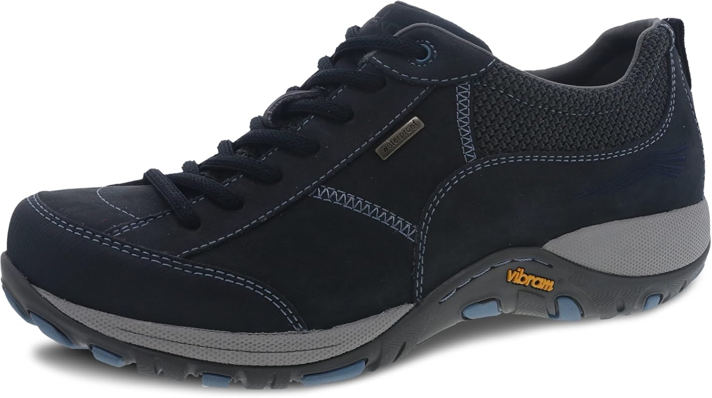 Dansko Paisley Waterproof Outdoor Sneakers for Women, Breathable, Arch