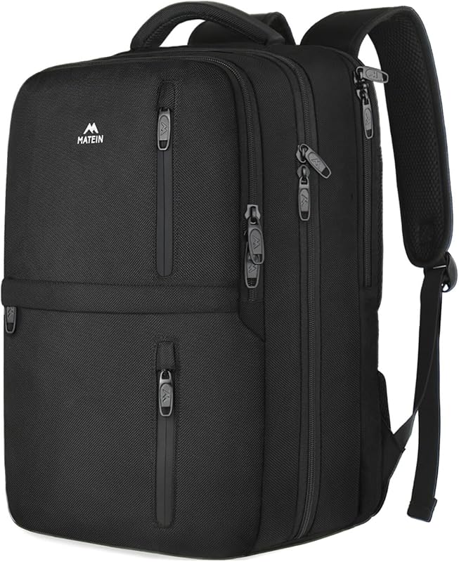 MATEIN 40L Flight Approved Large Travel Laptop Backpack, Water Resista