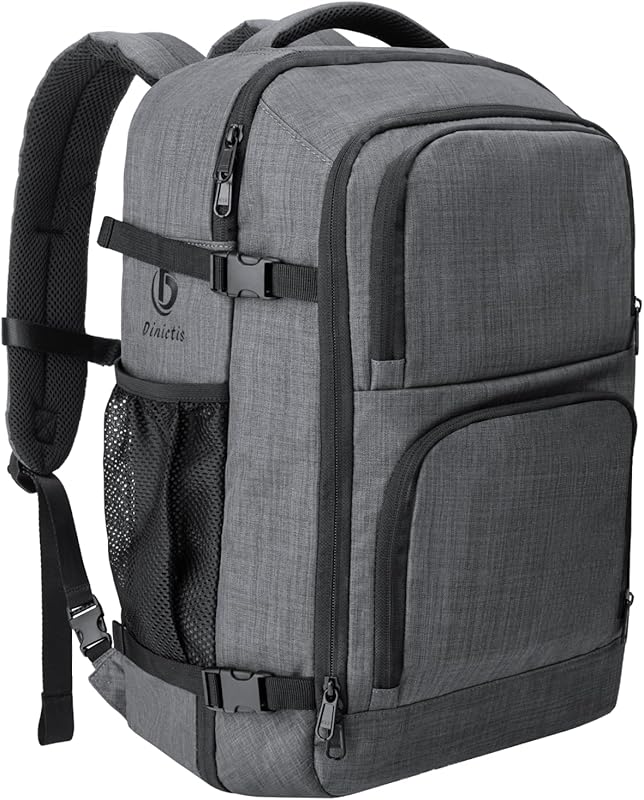 Dinictis Flight Approved Travel Backpack with Laptop Compartment Fits 