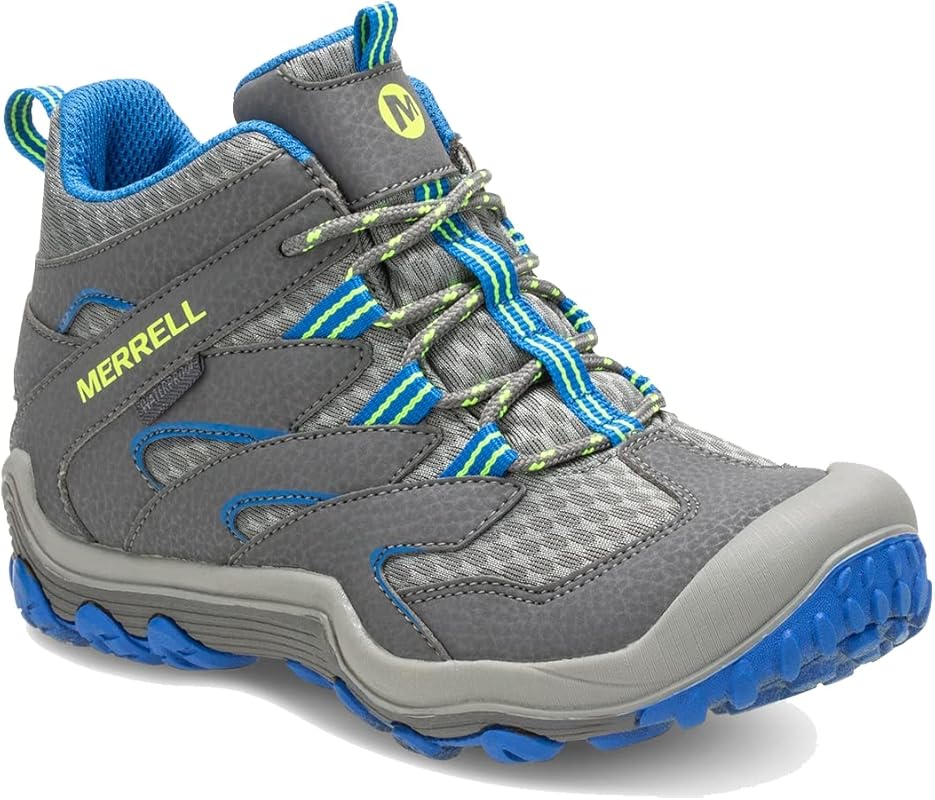 Merrell Chameleon 7 Mid Waterproof Hiking Boots with Durable Grip and 