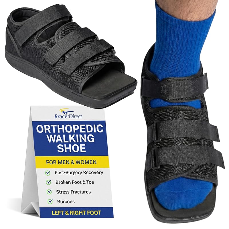 Brace Direct Post Op Shoe & Medical Foot Brace for Stress Fracture and