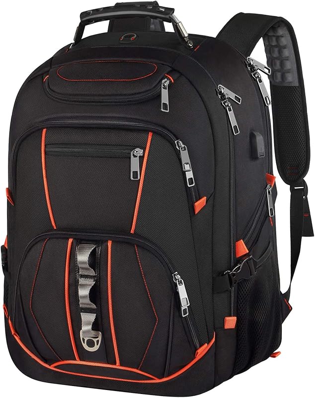 Extra Large 18.4 Inch Travel Gaming Laptop Backpack with USB Port, TSA