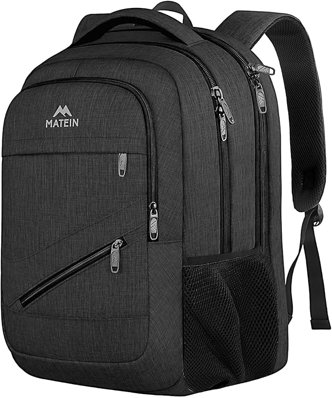 MATEIN 17 Inch Work Laptop Backpack with TSA Compartment, Water Resist