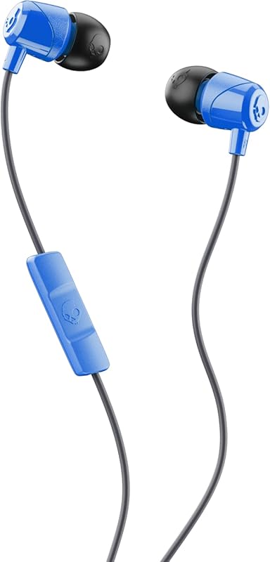 Skullcandy Jib Wired Earbuds with Noise Isolating Fit, 3.5mm AUX Plug