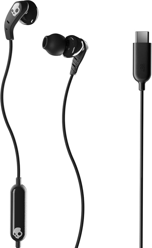 Skullcandy Set USB-C Wired Earbuds with Noise Isolating Fit, In-Line M