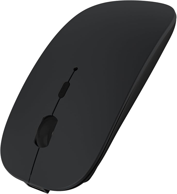 SUNGI Bluetooth Rechargeable Quiet Slim Wireless Mouse Compatible with