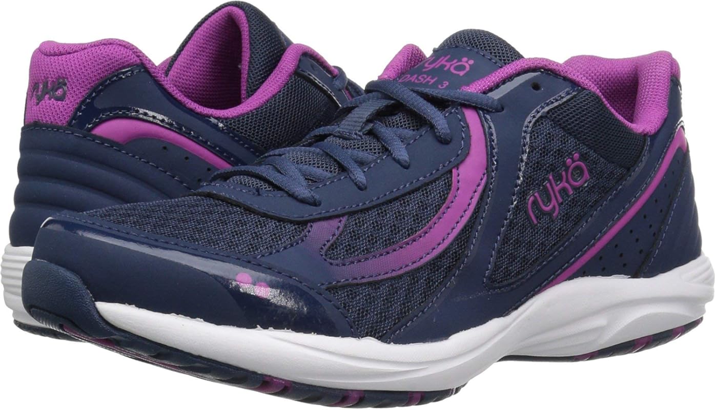 Ryka Women's Dash 3 Walking Shoe with Lightweight Comfort and Breathab
