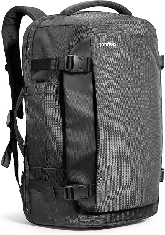 tomtoc 40L Travel Backpack, TSA-Friendly Carry-On Luggage Daypack Fits