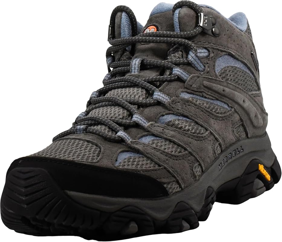 Merrell Women's Moab 3 Mid Waterproof Hiking Boots with Cushioned Supp