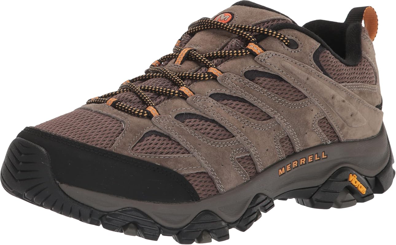 Merrell Men's Moab 3 Hiking Shoe Featuring Waterproof Protection and V